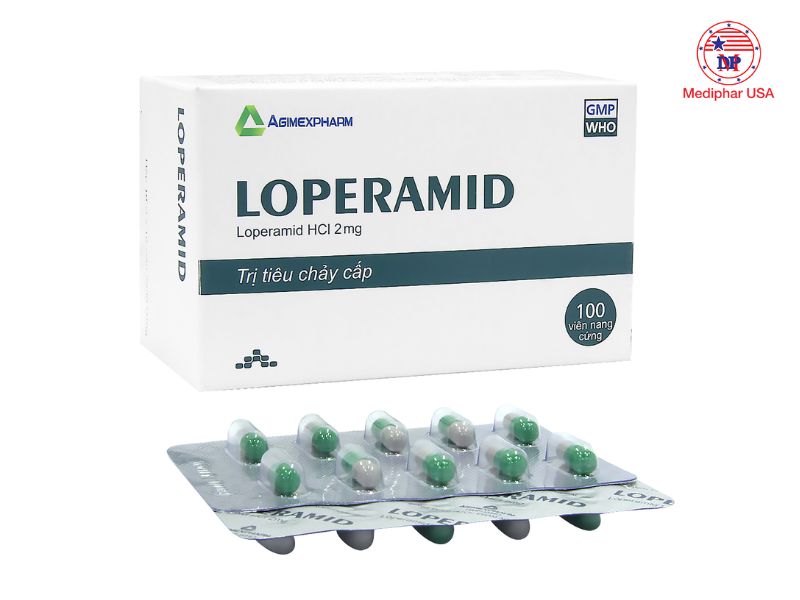 Trẻ bị rối loạn tiêu hóa uống thuốc gì? Tổng hợp 5 nhóm thuốc thường dùng Loperamid làm giảm nhu động ruột và giữ nước trong ruột