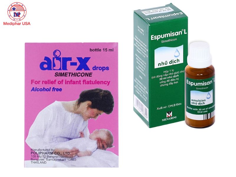 Trẻ bị rối loạn tiêu hóa uống thuốc gì? Tổng hợp 5 nhóm thuốc thường dùng Thuốc chống đầy hơi giúp cải thiện các triệu chứng đầy hơi, chướng bụng