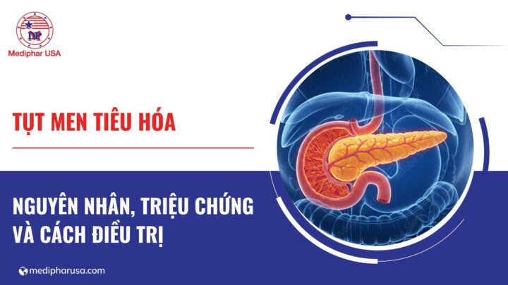tụt men tiêu hóa