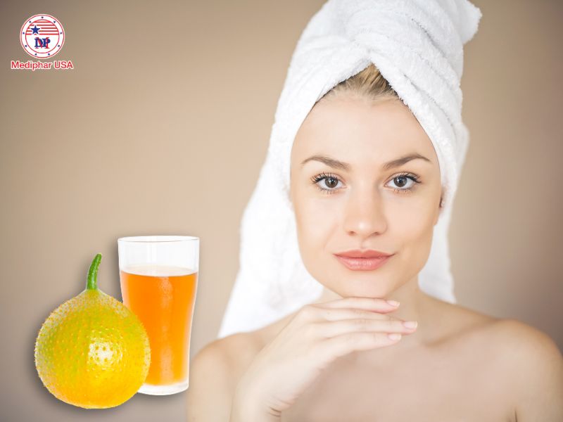 Uống nước gấc mỗi ngày có tốt không? Lợi ích và cách chế biến Nước gấc có khả năng làm đẹp da hiệu quả