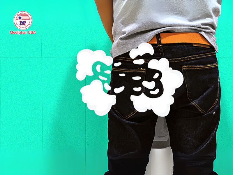 Xì hơi là quá trình giải phóng khí từ đường ruột ra ngoài qua hậu môn