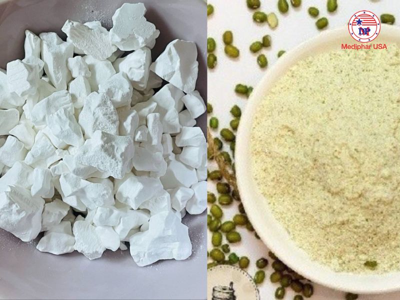 9 cách uống bột sắn dây đẹp da: Bí quyết làn da sáng mịn tự nhiên Bột đậu xanh kết hợp với bột sắn dây giúp giảm mụn, cải thiện sắc tố da