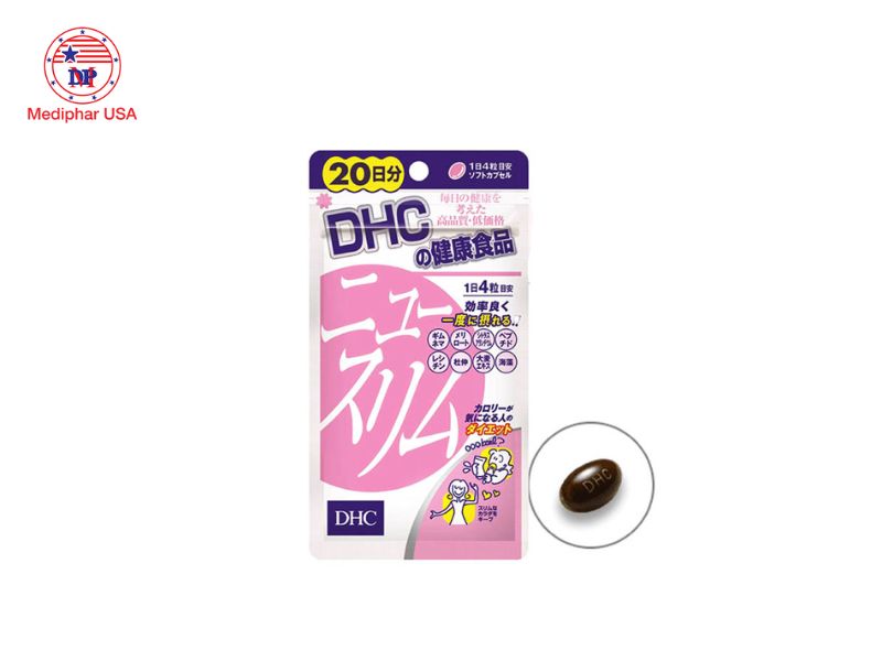 Review 8 sản phẩm DHC giảm cân đang có mặt trên thị trường Viên uống DHC NEW Slim
