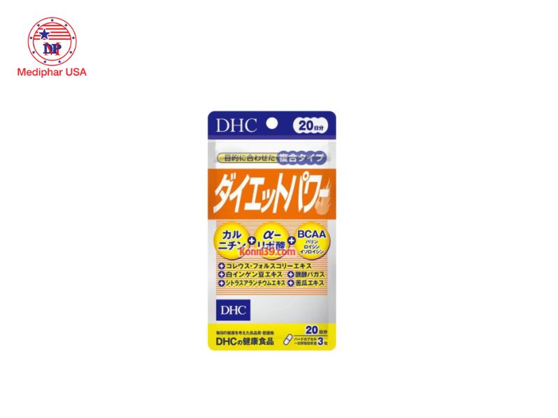 Review 8 sản phẩm DHC giảm cân đang có mặt trên thị trường Viên giảm cân DHC Diet Power
