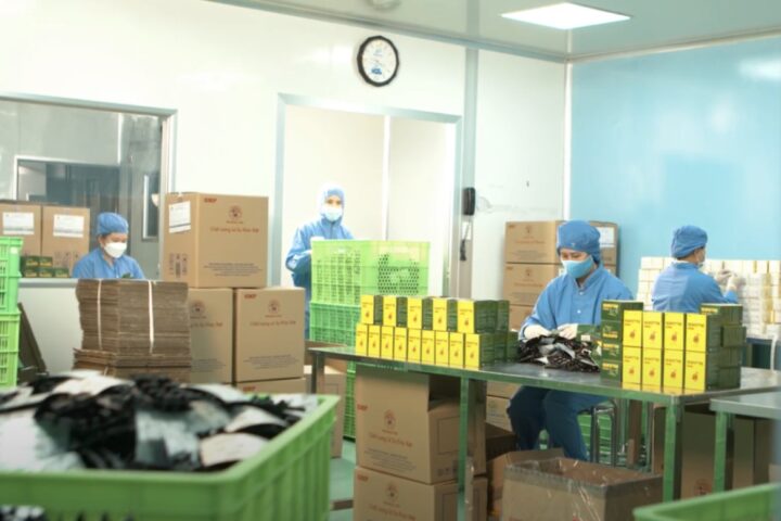 Gia công thực phẩm chức năng đạt chuẩn GMP Công đoạn đóng gói sản phẩm và bàn giao cho khách hàng