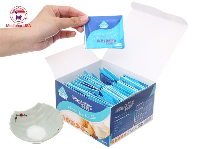 Đường ăn kiêng Isomalt Biên Hòa có tốt không? Công dụng, cách dùng và lưu ý Đường ăn kiêng Isomalt Biên Hòa dễ hòa tan trong nước