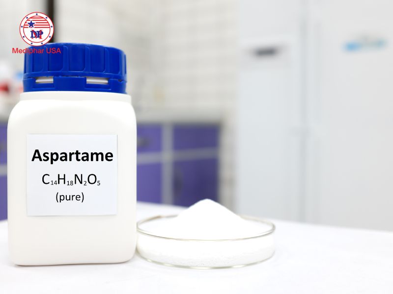 10 loại đường ăn kiêng dành cho người giảm cân được FDA chấp thuận Aspartame có vị ngọt mạnh gấp khoảng 200 lần so với đường mía