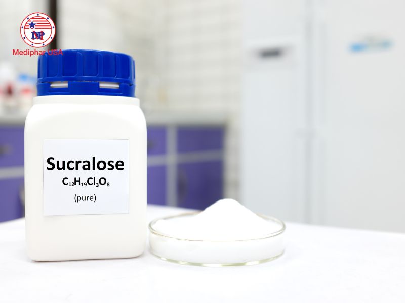 10 loại đường ăn kiêng dành cho người giảm cân được FDA chấp thuận Sucralose có độ ngọt khoảng 600 lần so với đường mía