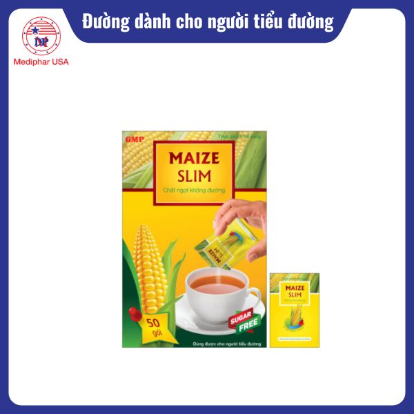 7 loại đường dành cho người tiểu đường tốt được tin dùng Đường bắp ăn kiêng Maize Slim