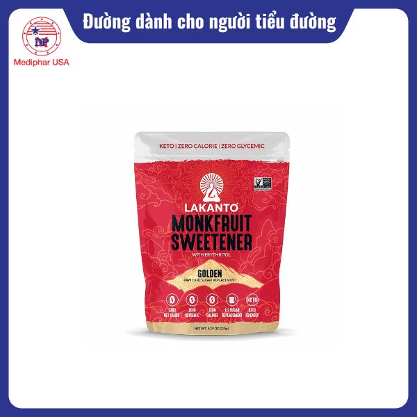 7 loại đường dành cho người tiểu đường tốt được tin dùng Đường Lakanto dành cho người tiểu đường