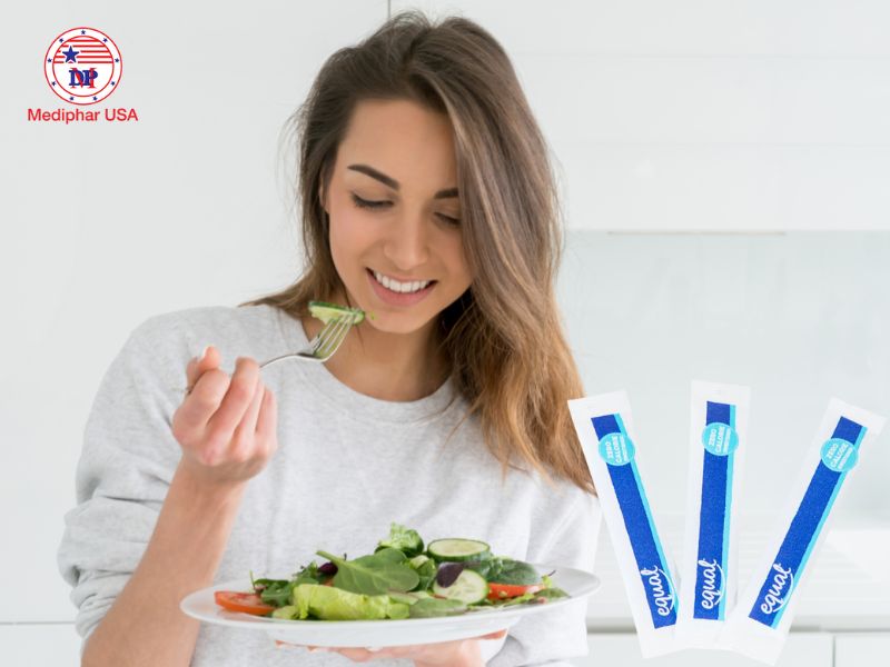 Đường ăn kiêng Equal có tốt không? Công dụng, cách dùng và lưu ý Sử dụng đường kết hợp chế độ ăn uống đủ chất, ngủ đúng giờ và luyện tập