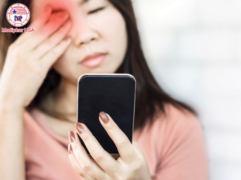 Thị lực là gì? Nguyên nhân, dấu hiệu suy giảm và cách chăm sóc hiệu quả Mỏi mắt, đau mắt là dấu hiệu ban đầu
