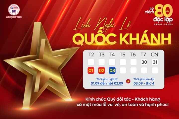 THÔNG BÁO LỊCH NGHỈ LỄ QUỐC KHÁNH 2/9/2025 THÔNG BÁO LỊCH NGHỈ LỄ QUỐC KHÁNH 2/9/2025