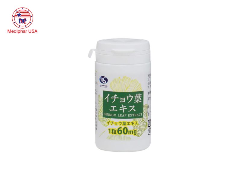 Shiratori Ginkgo Biloba Extract bổ não 60 viên