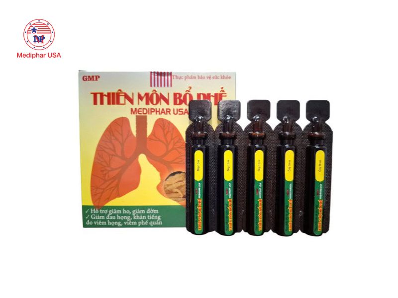 12 loại thuốc bổ phổi giúp giảm ho, tăng cường chức năng hô hấp Thiên Môn Bổ Phế Bổ Phổi