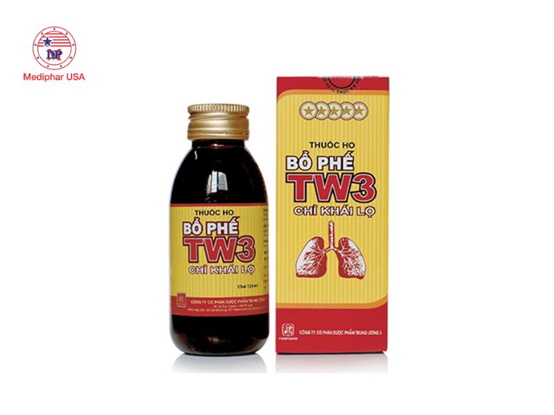 TOP 7 thuốc bổ phổi sau COVID giúp tăng cường sức khỏe phổi Sâm bổ phế TW3