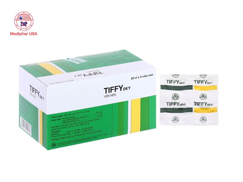 11 loại thuốc cảm cúm tốt giúp giảm nhanh triệu chứng Thuốc cảm cúm Tiffy