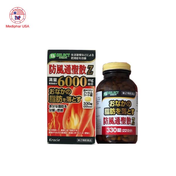 10+ loại thuốc giảm cân của Nhật Bản được tin dùng trên thị trường Thuốc giảm cân của Nhật 6000mg Kracie