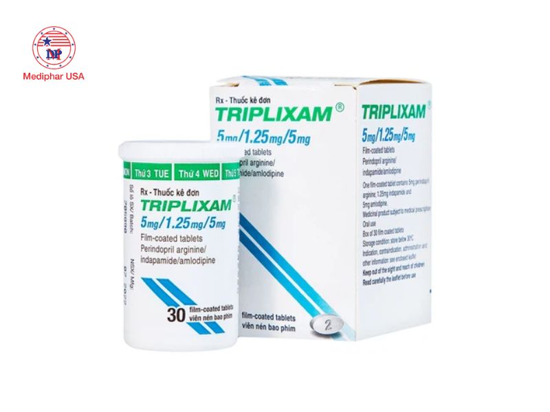 11 loại thuốc huyết áp phổ biến thường dùng hiện nay Thuốc huyết áp Triplixam