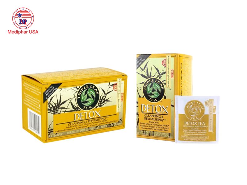 6 loại trà giảm cân của Mỹ tốt có mặt trên thị trường hiện nay Trà Super Slimming hương thảo mộc giảm cân