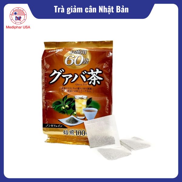 13 loại trà giảm cân Nhật Bản tốt đang có mặt trên thị trường Trà Orihiro Guava Tea