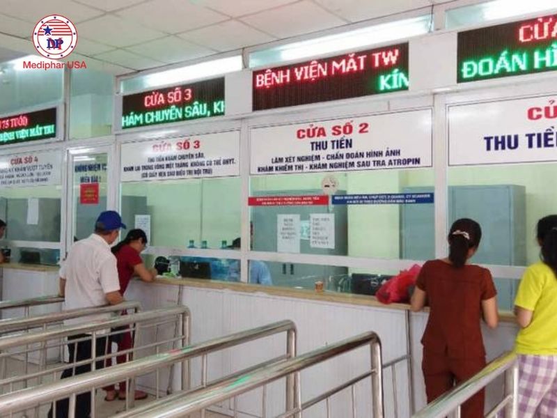 Tìm hiểu trước quy trình khám để trải nghiệm khám tại Bệnh viện Mắt Trung ương nhanh chóng hơn