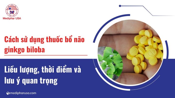 Cách sử dụng thuốc bổ não Ginkgo Biloba: Liều lượng, thời điểm và lưu ý quan trọng Cách sử dụng thuốc bổ não Ginkgo Biloba: Liều lượng, thời điểm và lưu ý quan trọng