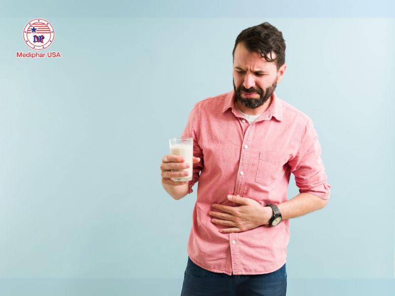 Enzyme lactase là gì? Vai trò, cách bổ sung và lưu ý quan trọng Thiếu hụt lactase sẽ xuất hiện các triệu chứng sau khi dùng sữa hoặc sản phẩm từ sữa