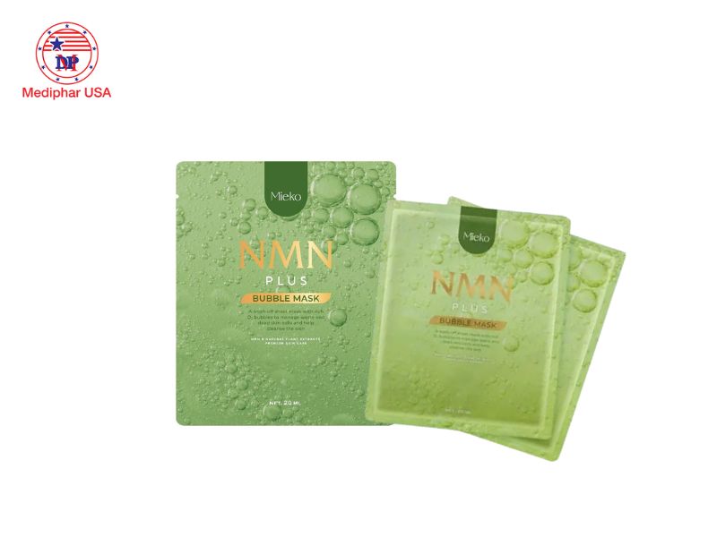 9 loại mặt nạ NMN tốt trên thị trường và lưu ý khi sử dụng Mặt nạ NMN Plus Bubble Mask