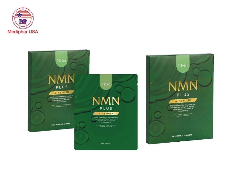 9 loại mặt nạ NMN tốt trên thị trường và lưu ý khi sử dụng Mặt nạ NMN Hàn Quốc Plus 4 in 1 Mask