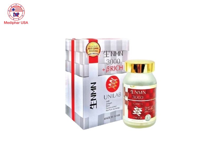 13 viên uống NMN của Nhật Bản tốt đang có mặt trên thị trường NMN 3000 BRich Unilab