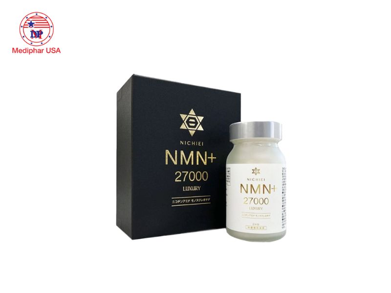 13 viên uống NMN của Nhật Bản tốt đang có mặt trên thị trường NMN 27000 Luxury