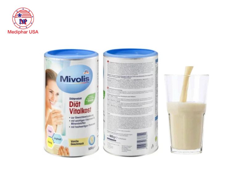 14 loại sữa giảm cân tốt đang có mặt trên thị trường Sữa Mivolis Đức