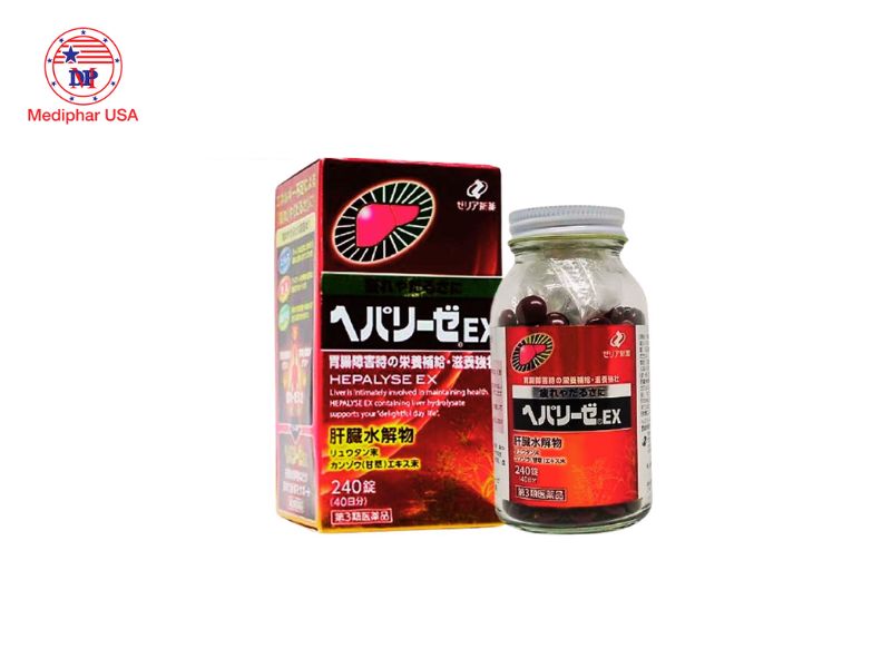 9 loại thuốc bổ gan của Nhật Bản tốt đang có mặt trên thị trường Thuốc bổ gan của Nhật Hepalyse EX