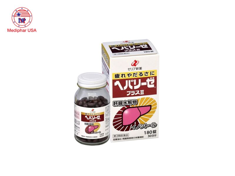 9 loại thuốc bổ gan của Nhật Bản tốt đang có mặt trên thị trường Thuốc bổ gan của Nhật Hepalyse Plus II
