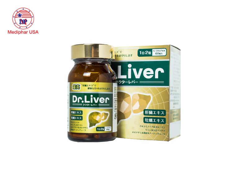 9 loại thuốc bổ gan của Nhật Bản tốt đang có mặt trên thị trường Viên uống thải độc gan của Nhật Dr. Liver Jpanwell