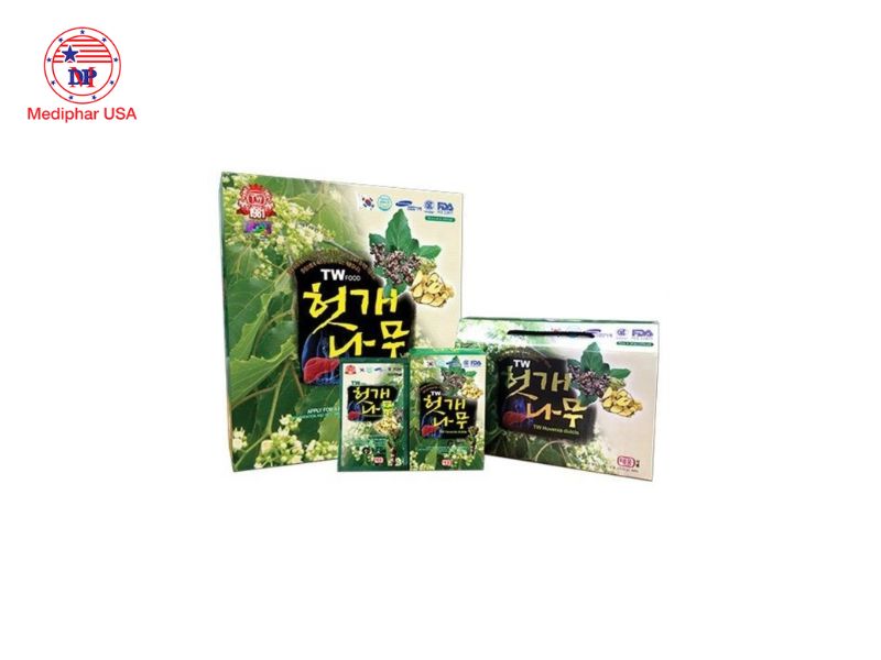 10 loại thuốc bổ gan Hàn Quốc tốt đang có mặt trên thị trường hiện nay TW Hovenia Dulcis
