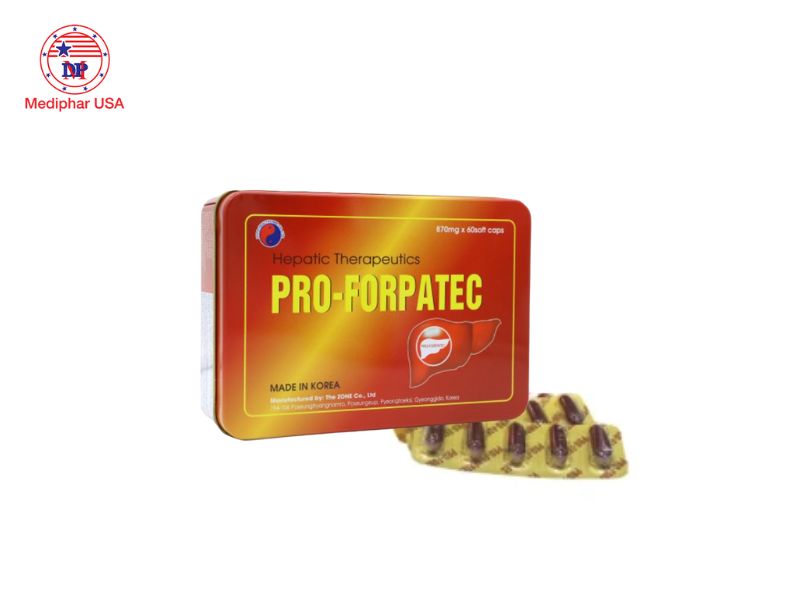 10 loại thuốc bổ gan Hàn Quốc tốt đang có mặt trên thị trường hiện nay Pro-Forpatec