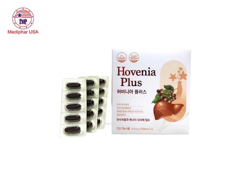 10 loại thuốc bổ gan Hàn Quốc tốt đang có mặt trên thị trường hiện nay Hovenia PLUS Hàn Quốc