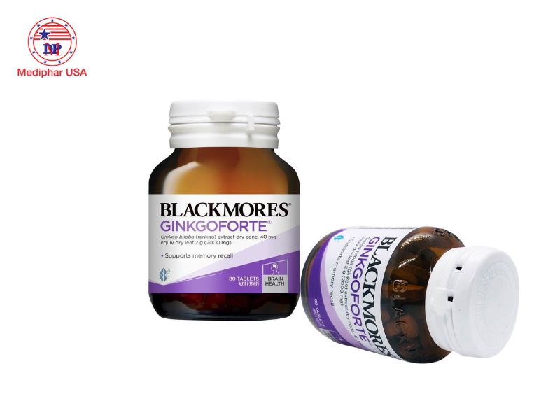 10 loại thuốc bổ não của Úc tốt đang có mặt trên thị trường hiện nay Blackmores Ginkgo Forte