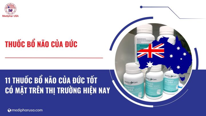 10 loại thuốc bổ não của Úc tốt đang có mặt trên thị trường hiện nay