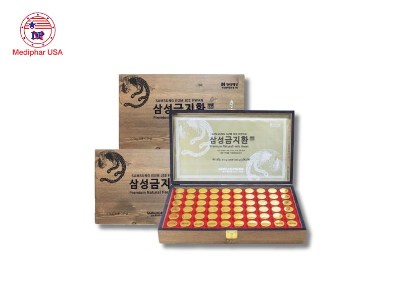 7 thuốc bổ não Hàn Quốc đang có mặt trên thị trường hiện nay Bổ não Samsung Gum Jee Hwan Pharm