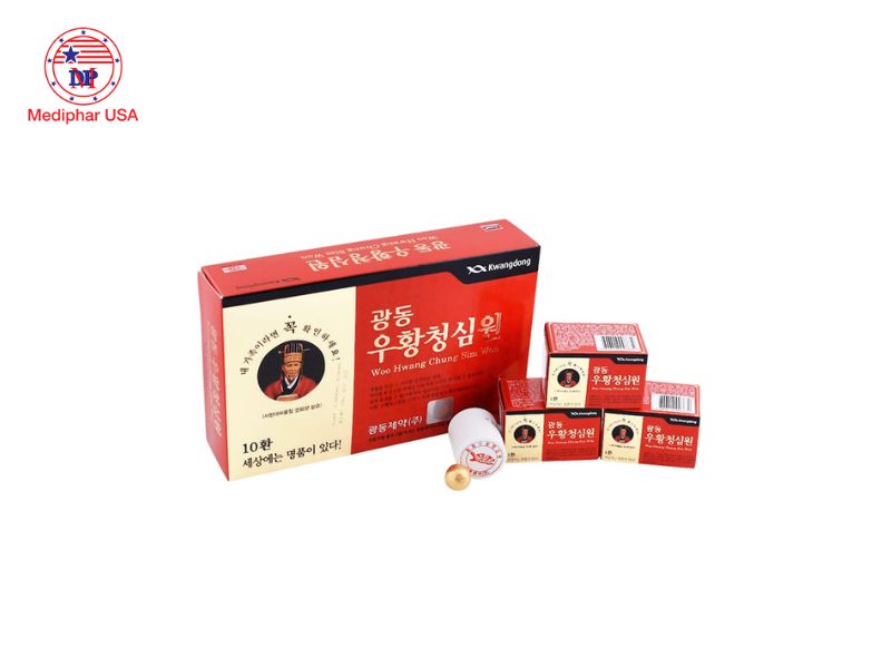 7 thuốc bổ não Hàn Quốc đang có mặt trên thị trường hiện nay Viên An Cung Ngưu Hoàng Hoàn bổ não