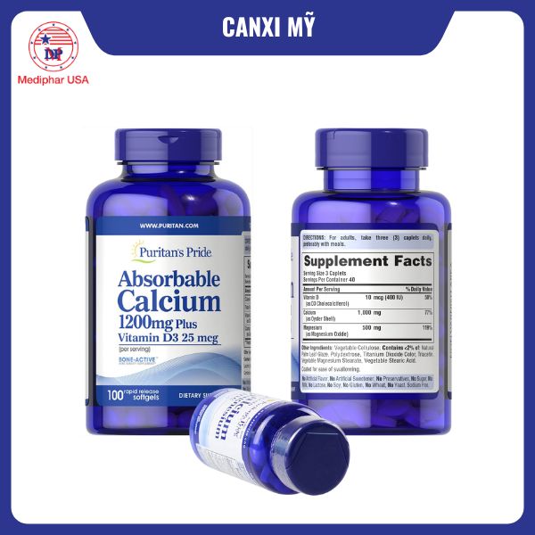 Calcium Magnesium with Vitamin D Puritan Pride