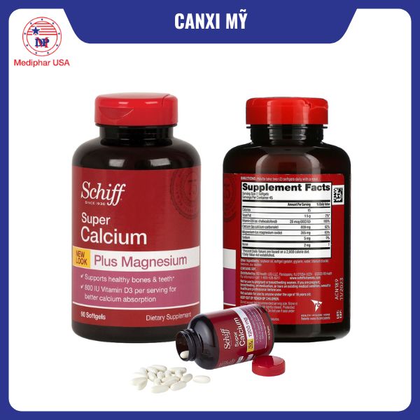 Schiff super calcium 1200mg