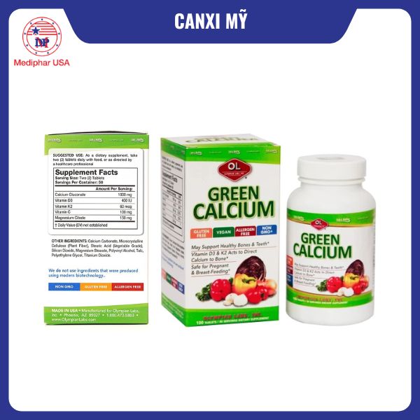 Canxi hữu cơ Green Calcium