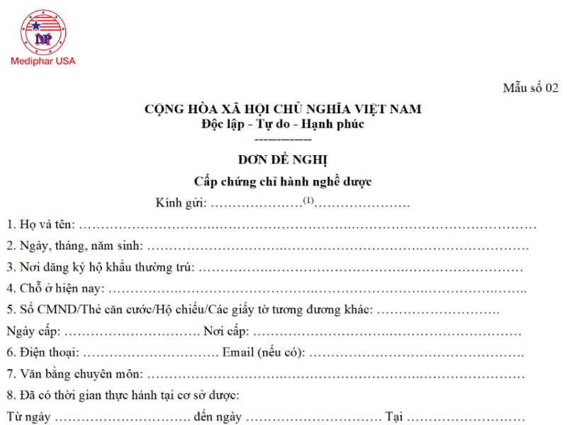 Chứng chỉ hành nghề Dược là gì? Điều kiện, thủ tục và những lưu ý khi xin cấp Đơn đề nghị cấp chứng chỉ hành nghề Dược