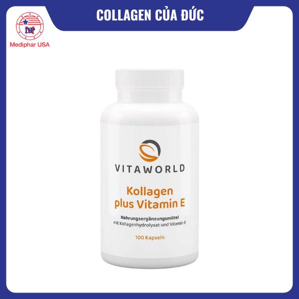 11 loại collagen của Đức tốt đang có mặt trên thị trường Kollagen Plus Vitamin E