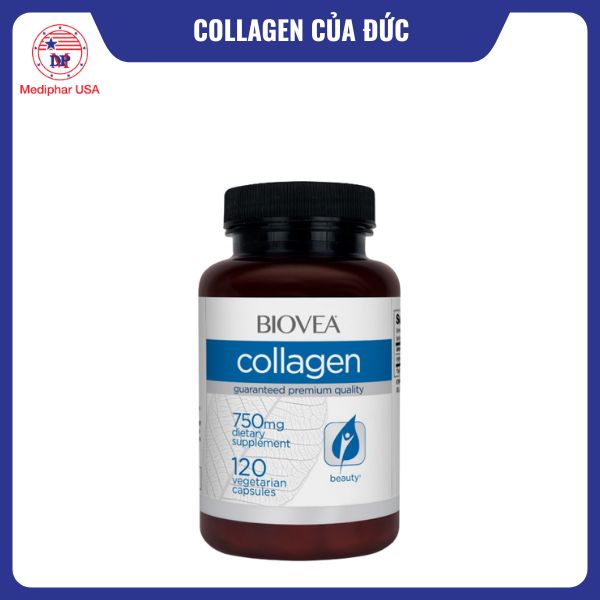 11 loại collagen của Đức tốt đang có mặt trên thị trường Viên uống Collagen Biovea của Đức