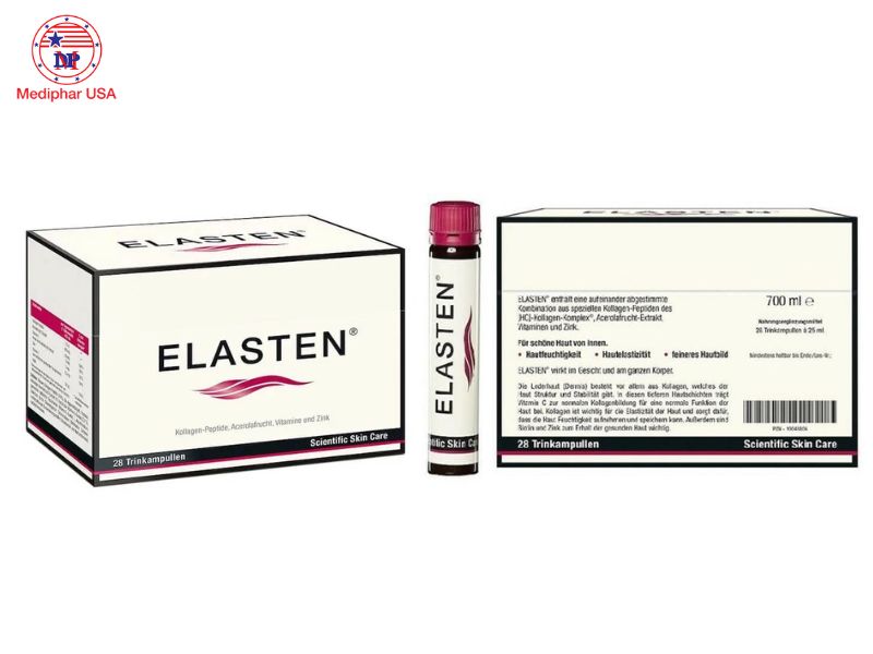 Collagen Elasten được phân phối tại Việt Nam bởi Công ty TNHH Elasten Việt Nam